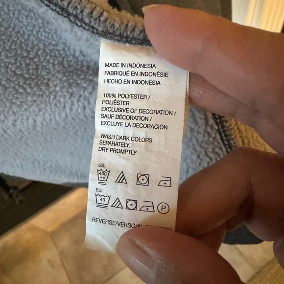 IZOD Spectator Mens Fleece Size XL Full Zip  Lightweight Gray - Picture 5 of 5